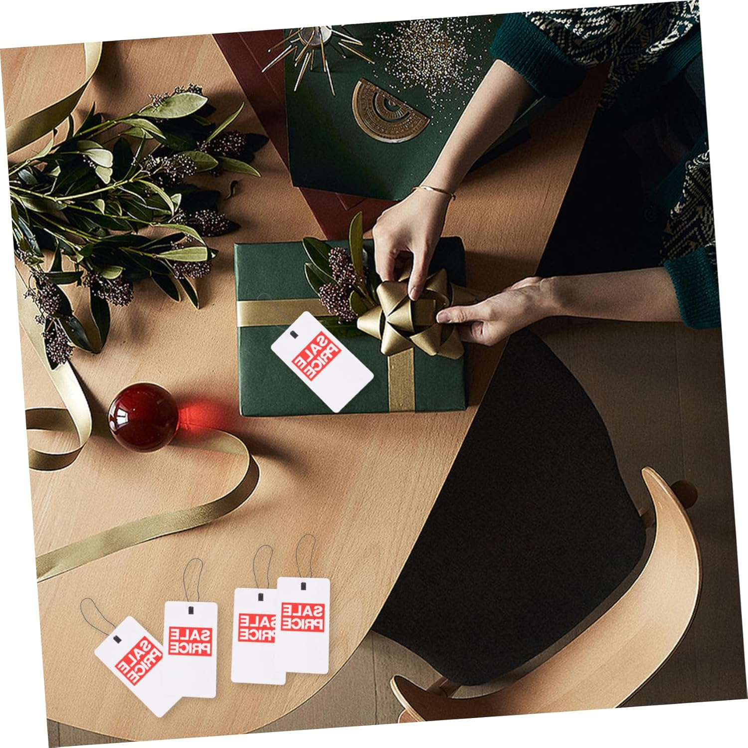 STOBOK 1000Pcs Garment Price Tag Fastener Strings for Crafting Shop Accessory and Home Decoration for Various Items and Daily Needs image number 4