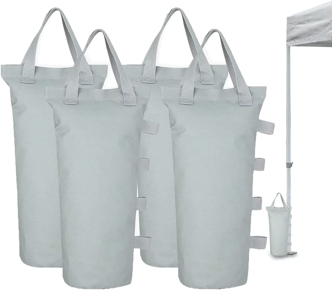 Canopy Weights Bag Leg Weight for Pop up Canopy Tent, Sand Bags for Patio Umbrella Instant Outdoor Sun Shelter,4Pcs-Pack image number 1