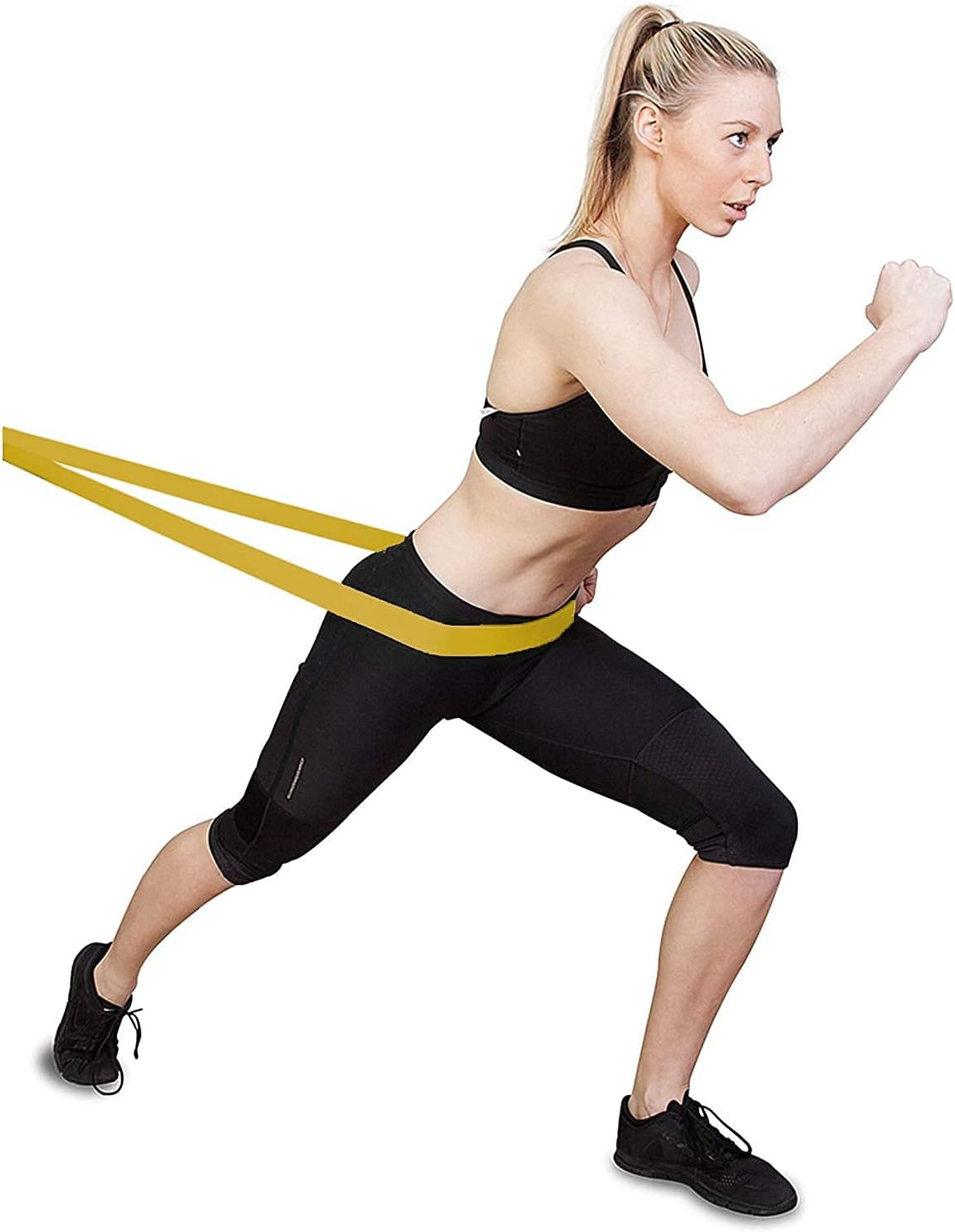 Hacienda Resistance Band, 3.2Cm Latex Exercise Band, Premium Resistance Loops for Stretching, Physical Therapy, Workout, Yoga, Strength Training, Home Fitness image number 1