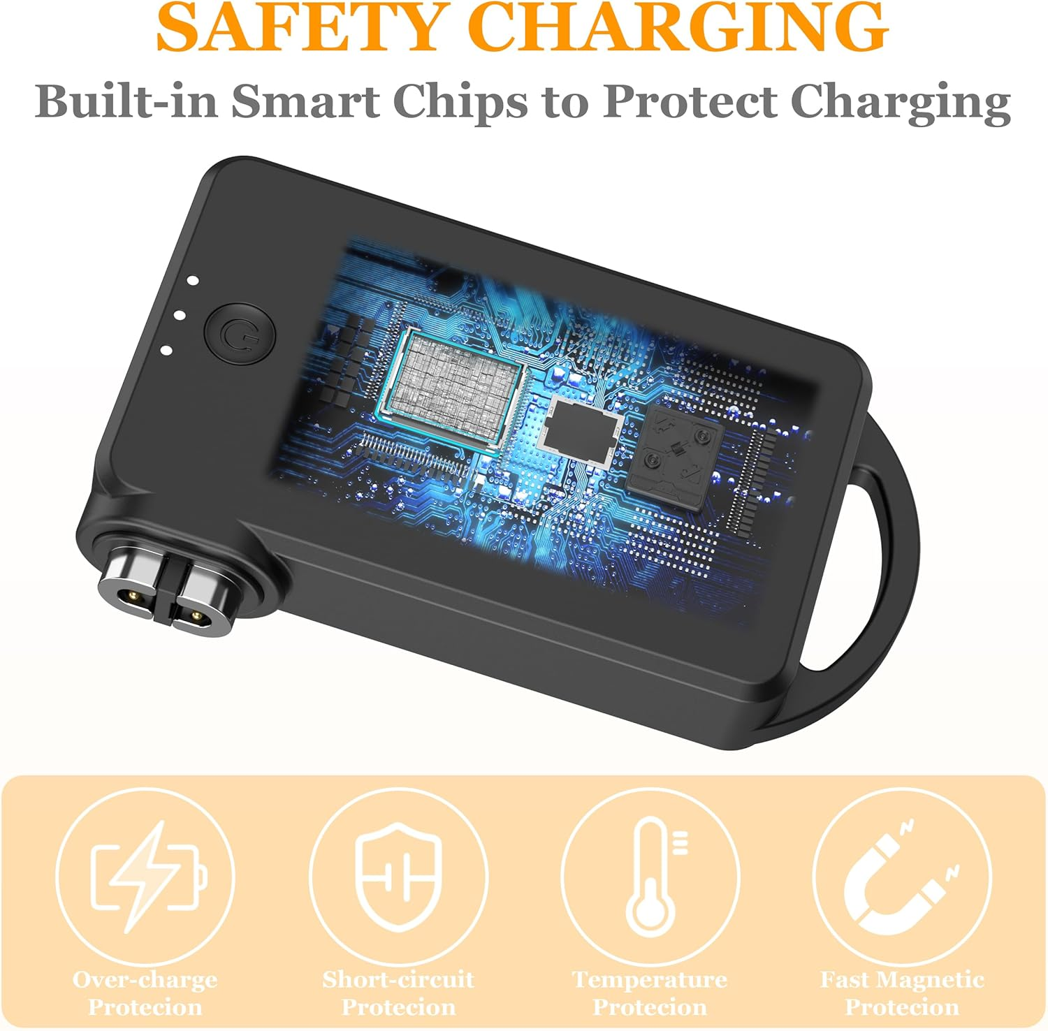 Magnetic Charger for Shokz Charger, 600Mah Wireless Portable/Travel USB C Charging Dock for Shokz Headphones Openrun, Openrun Pro/Mini, Opencomm, Aftershokz Aeropex AS800/ASC100SG image number 6