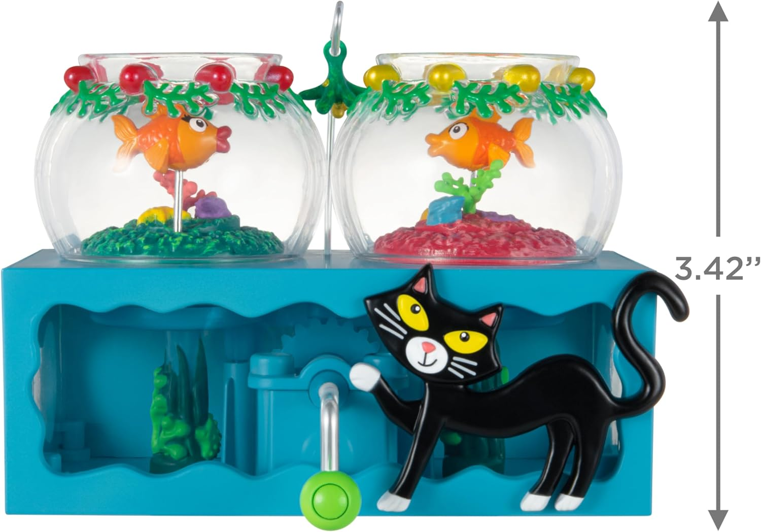 Hallmark Keepsake Christmas Ornament 2024, Mistletoe Fishmas, Funny Gifts - 2024, Mistletoe Fishmas image number 2