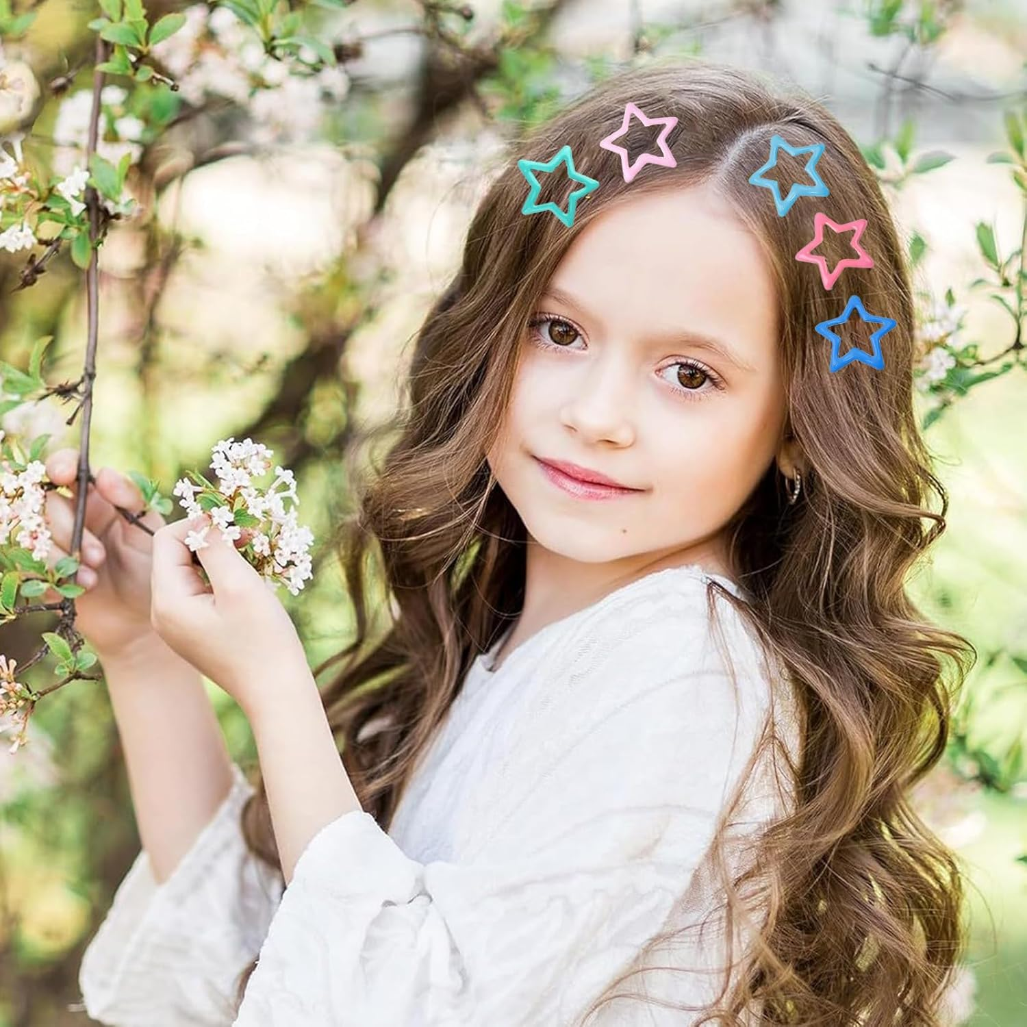 EUYKQNOI Pack of 16 Hair Clips Girls Hair Clips Hair Clips Girls Barrette Hair Clips Hair Clips for Girls, Hair Clips Children (Multi-Colour) image number 3