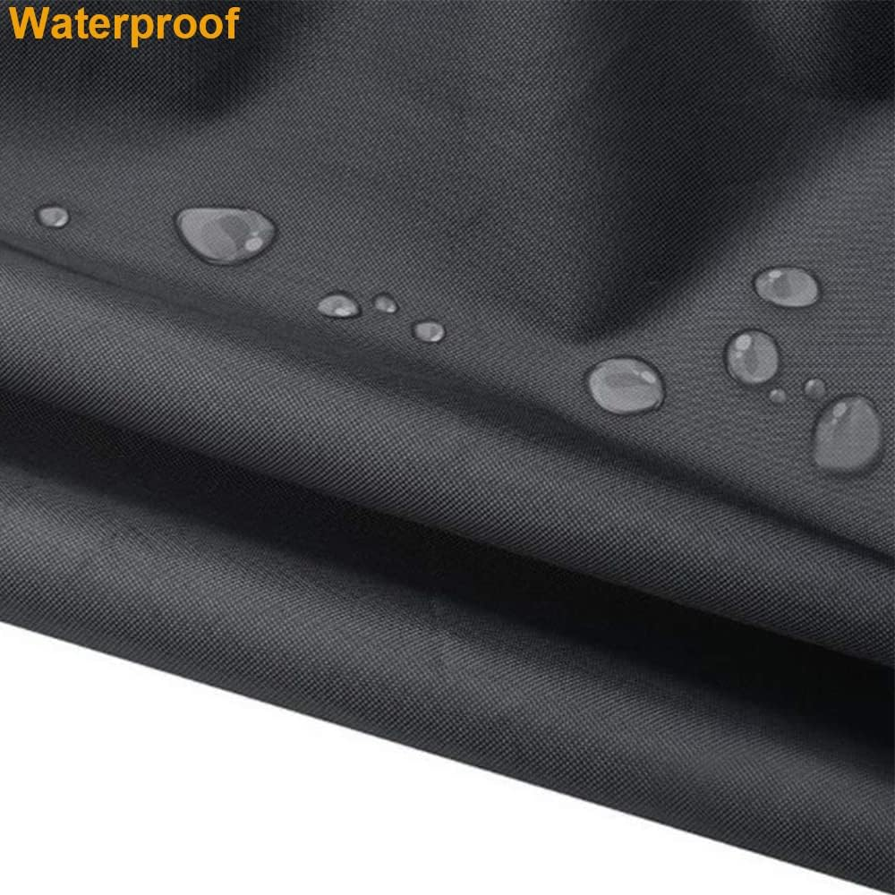 Gas Grill Barbecue Cover Skyour Waterproof BBQ Gas Grill Smoker Cover Weather Resistant UV Heavy Duty Patio Outdoor Gas Barbecue BBQ Grill Covers (M: 39X24X59In) image number 6