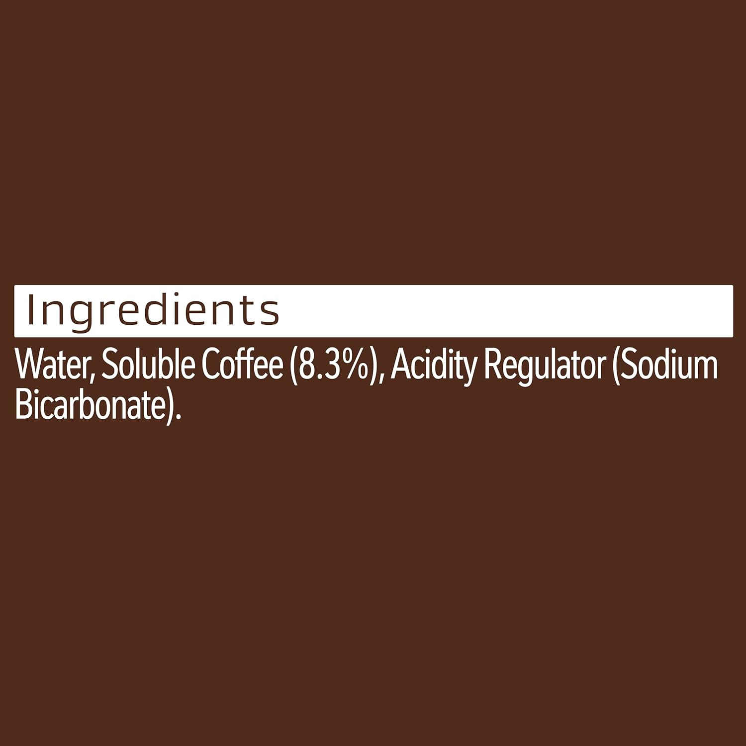 NESCAF&Eacute; Black Espresso Coffee Concentrate 6X500Ml Pack image number 5