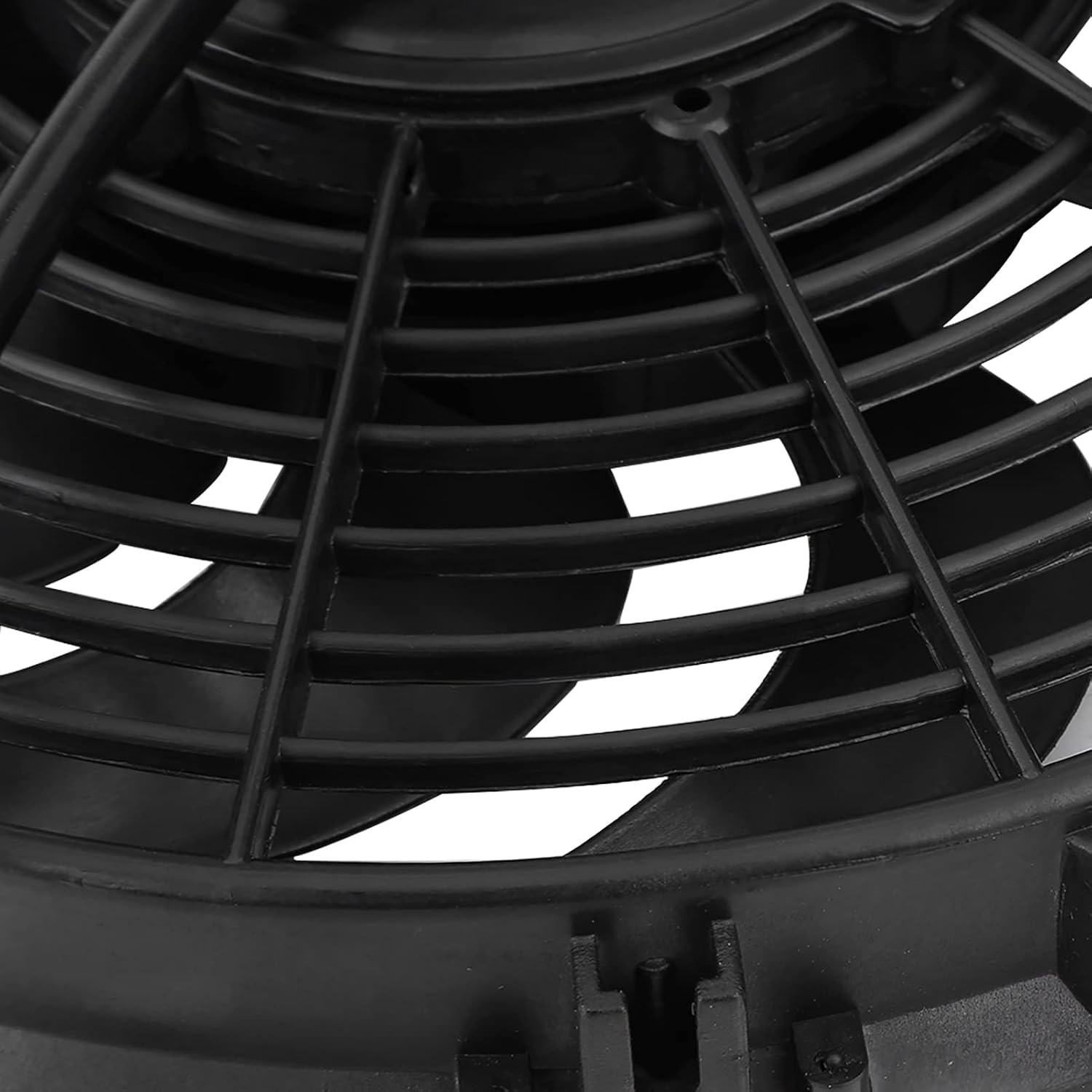 CHICIRIS Car Engine Cooling Fan, 12 Inch Engine Cooling Fan 12V Slim Push Pull with Mounting Kit for Car Maintenance image number 1