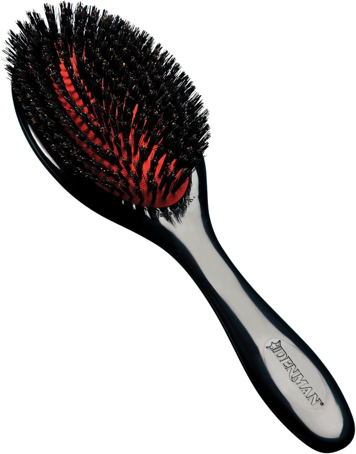 Denman D82M Natural Boar Bristle Grooming Hair Brush