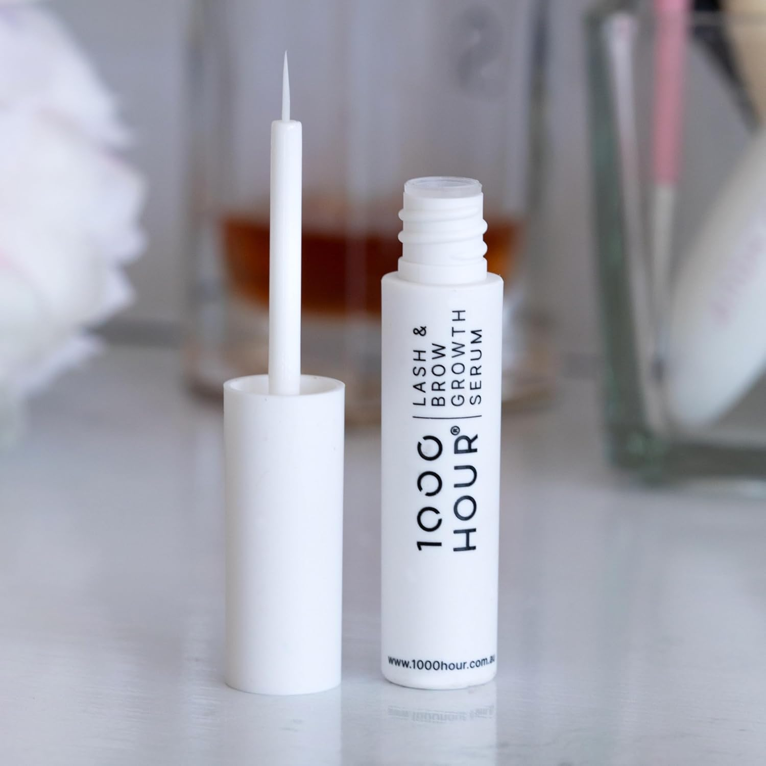 1000 Hour Lash and Brow Growth Serum 3 Ml (Pack of 2) image number 3