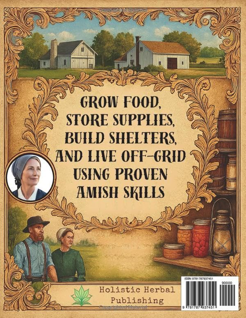 The Amish Prepper&rsquo;S Survival Guide: How to Become Self-Sufficient with Homesteading, Long-Term Food Storage, Herbal Remedies, and Off-Grid Living Skills image number 1