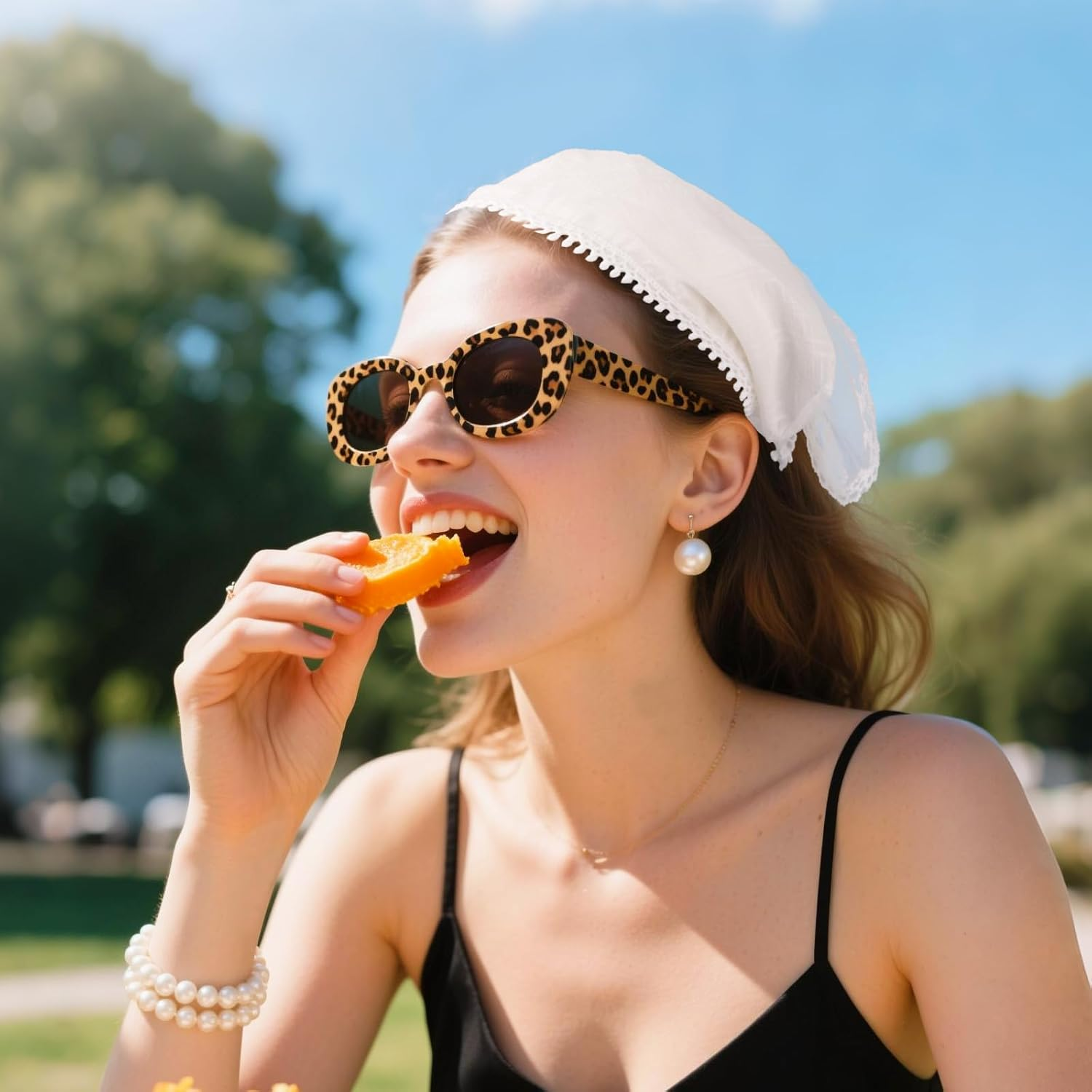 Lace Headband, Stylish Women Beige Lace Hair Scarf Headband Adorable Hair Styling Accessories for Girls Women