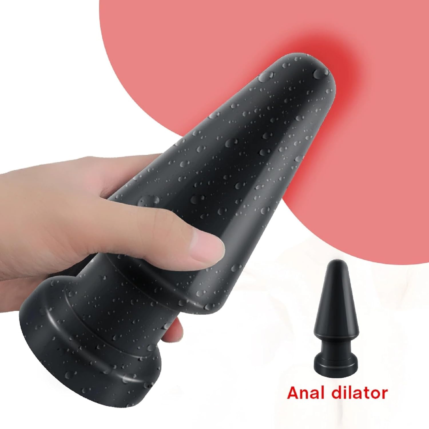 XL Anal Butt Plug BIG Dildo Dong Monster Fat Massive Thick Extra Large HUGE Silicone Anal Beads Sex Toy image number 5