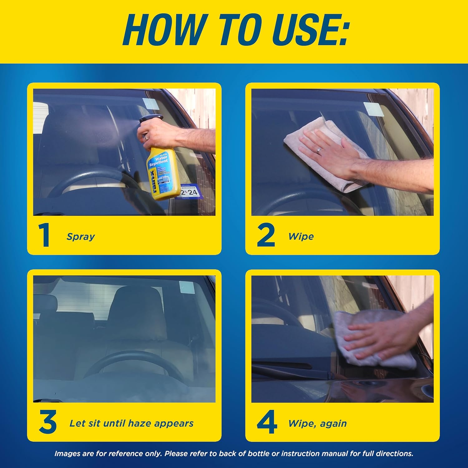 Rain-X Original Glass Water Repellent, 473 Ml image number 3