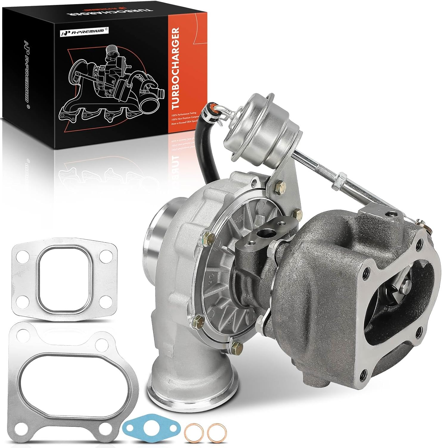 A-Premium Turbocharger Replacement for Mercedes-Benz 2001-2005, 4.3L, Borgwarner, K16 image number 1