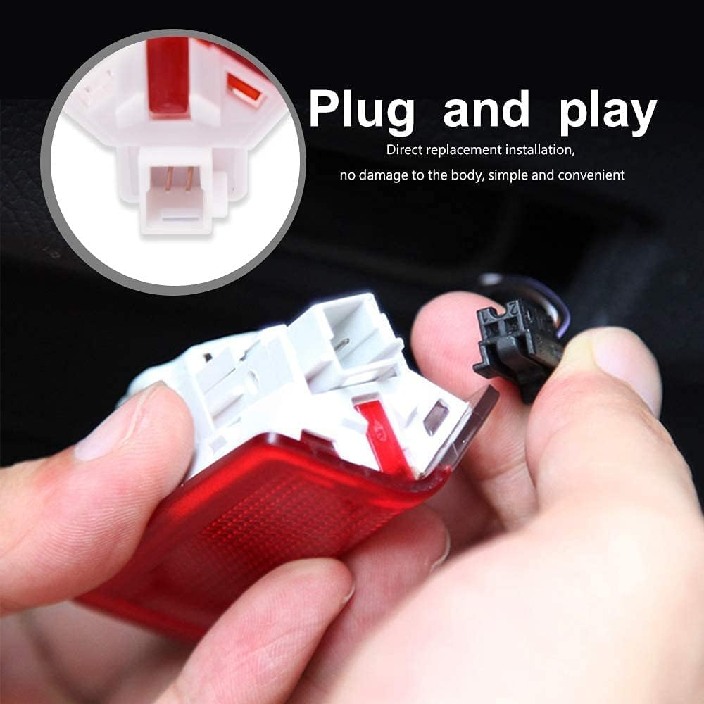 For Mercedes W176 W177 W205 S205 W212 W213 W242 W246 W247 W166 LED Projector Entry Lighting Door Logo Laser Door Light Pack of 2 (Benz-Circle) - Affalter image number 2