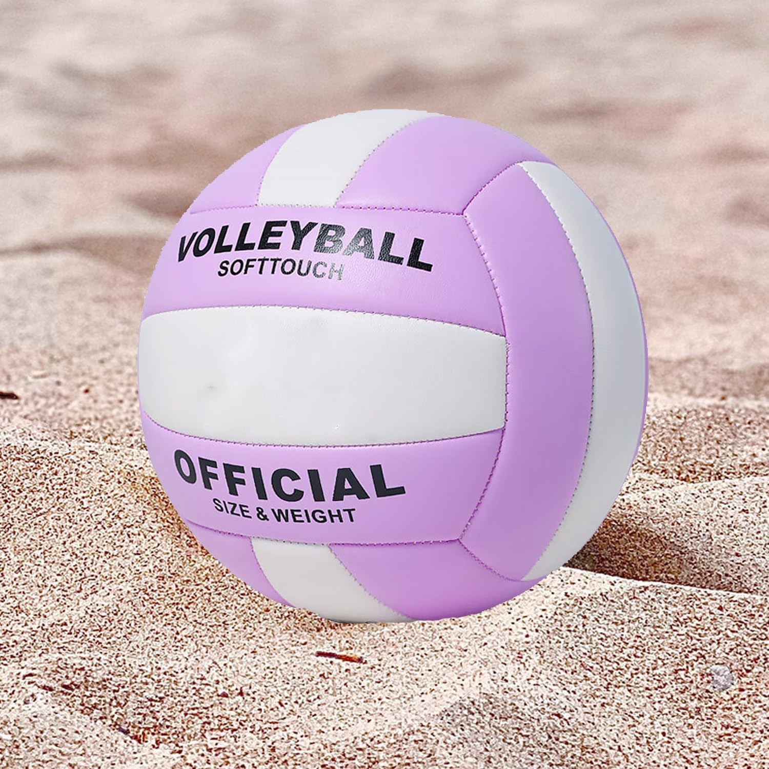 ABAJI Volleyball Official Ball Thicker PU Waterproof Anti-Explosion 15+ Years Kids Girls Boys Indoor Training Game Outdoor Sand Beach Pool Play Pump Needle image number 1
