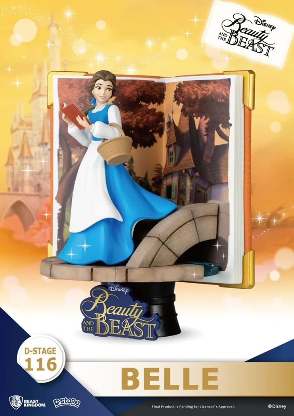 Beast Kingdom | D Stage Disney Story Book Series Beauty and the Beast - Belle | Collectable, Figurine image number 3