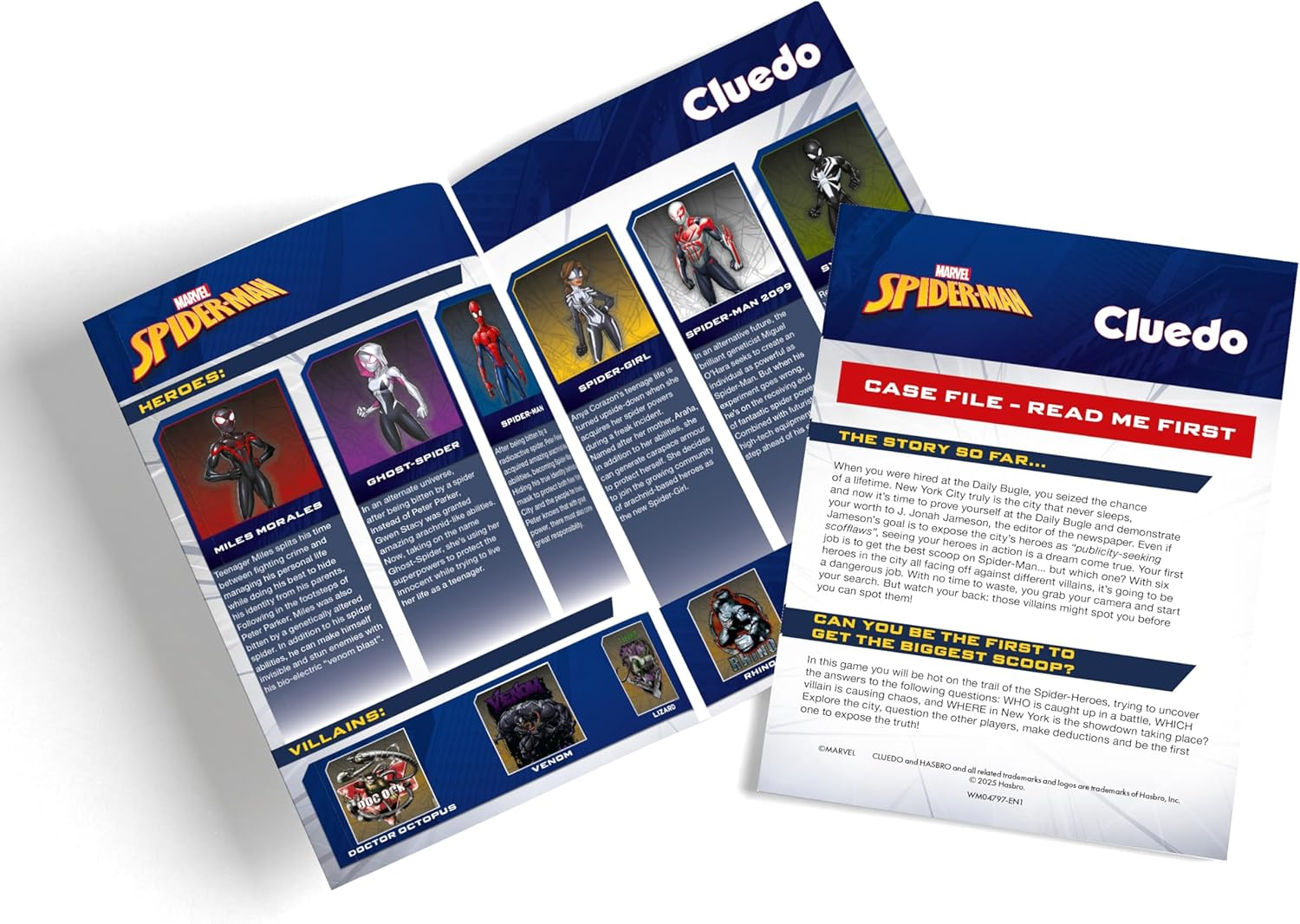 Cluedo Spiderman Board Game image number 2