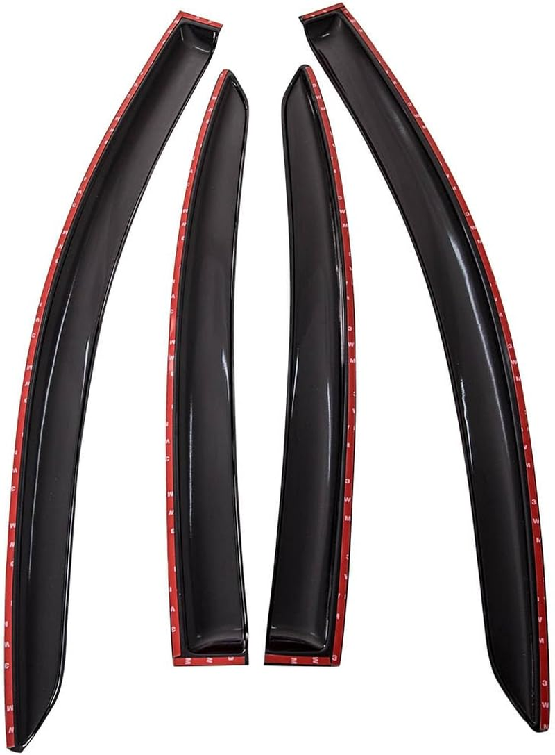 Maxpeedingrods Weathershields Weather Shields for Holden Commodore VE VF Sedan, Window Visors Sun Wind Deflectors Car Accessories, 4 Pcs