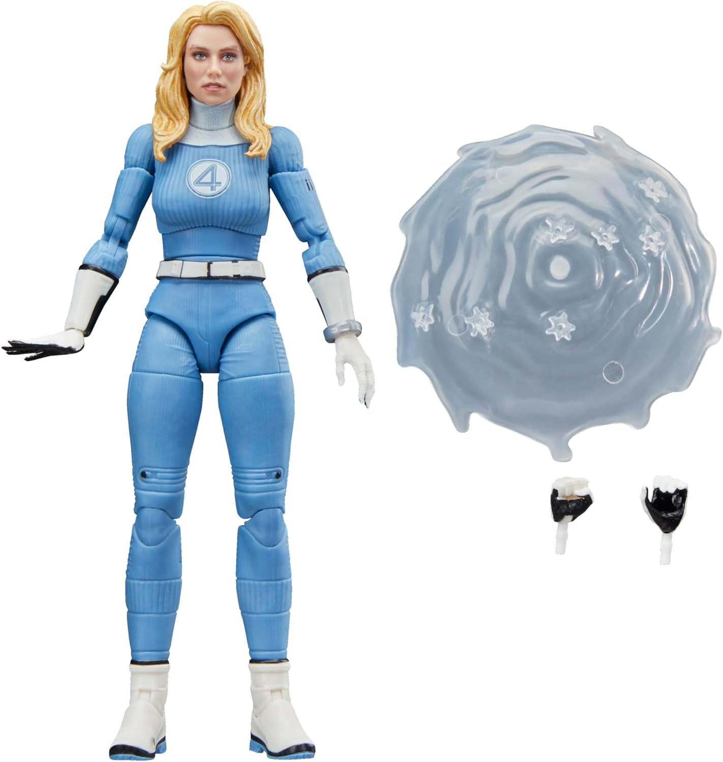 Marvel Legends Series Marvel'S Invisible Woman, the Fantastic Four: First Steps Sue Storm Movie Collectible 6 Inch Action Figure Toy image number 2
