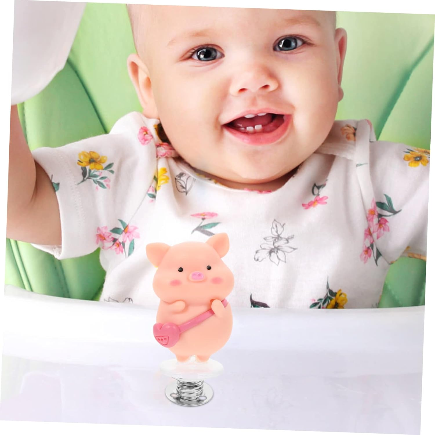 NUOBESTY 10Pcs DIY Spring Base Doll Car Toy Cars Toys Bobblehead Spring Base Compression Spring Car Accesories Dashboard Toy Spring Bases Spring Toy Gadgets Stainless Steel Shake Your Head image number 1