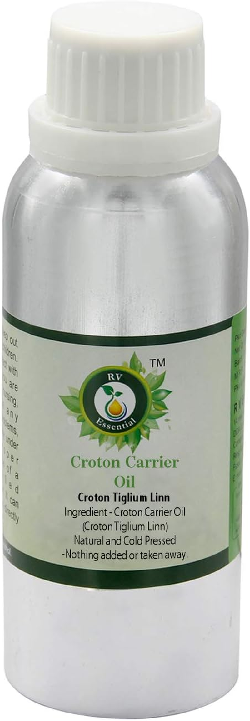 Croton Oil | Croton Tiglium Linn | for Skin | Moisturizes Skin | for Hair | for Body | Natural and Cold Pressed | 1250Ml | 42Oz by R V Essential