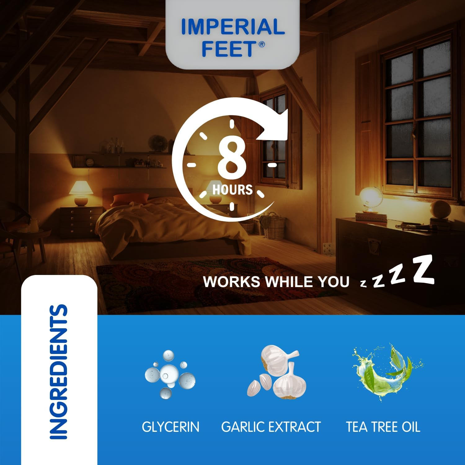 Imperial Feet Nail Repair Patches (PEDICURE Grade)-Nail Regeneration, Reduces Discoloration, Improves Cracked, Brittle Nails, Thickness, Roughness, & Ridges - Smoothens and Hydrates Nail - 60 Patches