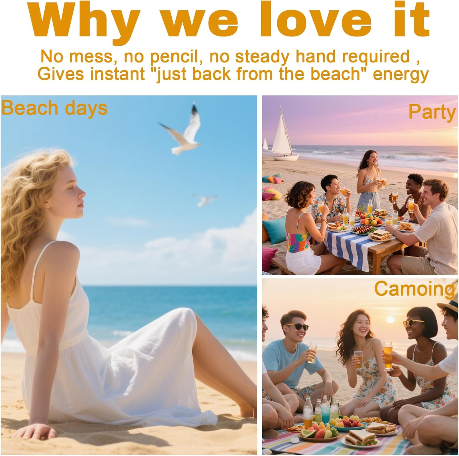 Jeyzuroa Faux Freckle Stamp - Liquid Freckle Pen, Waterproof Freckles Stamp Air Cushion, Quick-Dry, Long Lasting Cosmetic Lifelike Magic Freckles Stamp (04 Espresso) image number 3