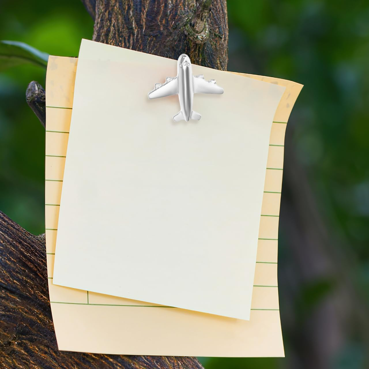 Airplane Thumbtacks 60Pcs Airpane Push Pins Thumb Tacks Decorative Push Pin Paper Photo Memo Document Tack Postcard Drawing Cork Board Bulletin Board Decorative Pushpins image number 2