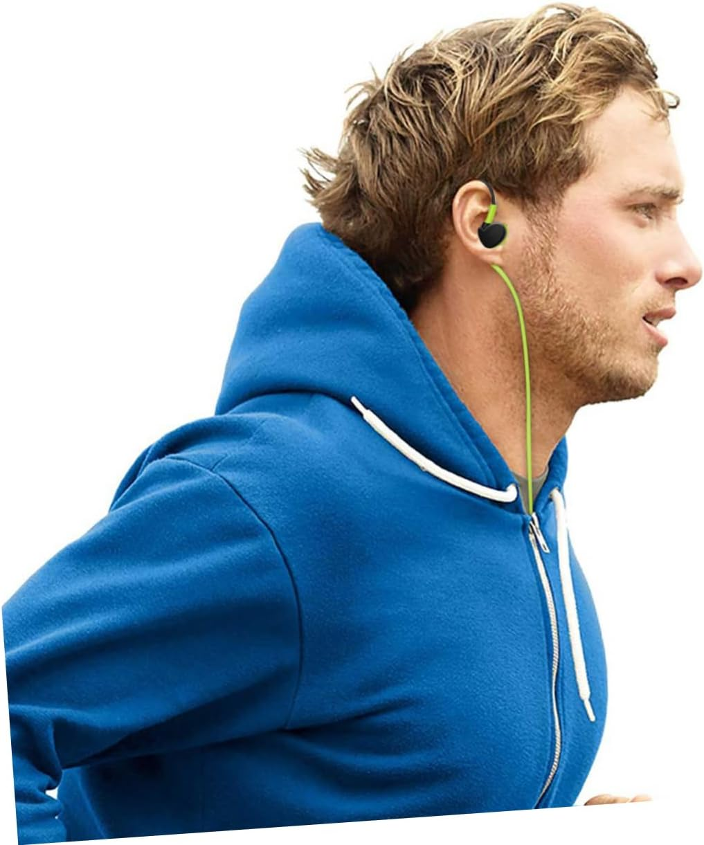 TEHAUX Audio Jack Earphones in Ear Earbuds Headphones for Running and Exercise Wired Headset Bass and Microphone for Smartphone image number 1