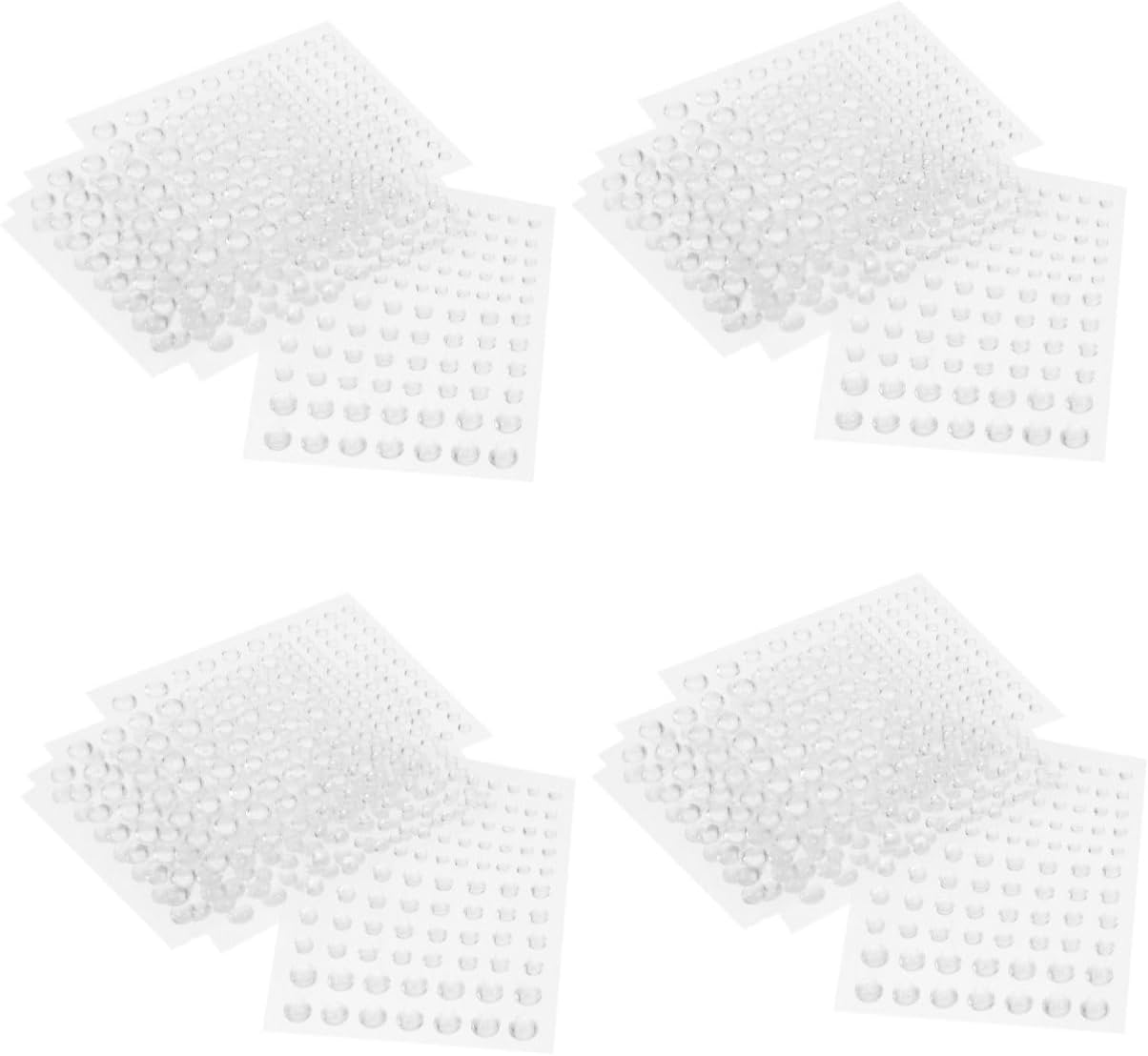 LALAFINA 32Sheets Dewdrop Dew Design Patches DIY Phone Case Patches Water Droplet Bead for Manicure Supplies Water Vase Filler Beads for Cards Dewdrops image number 3