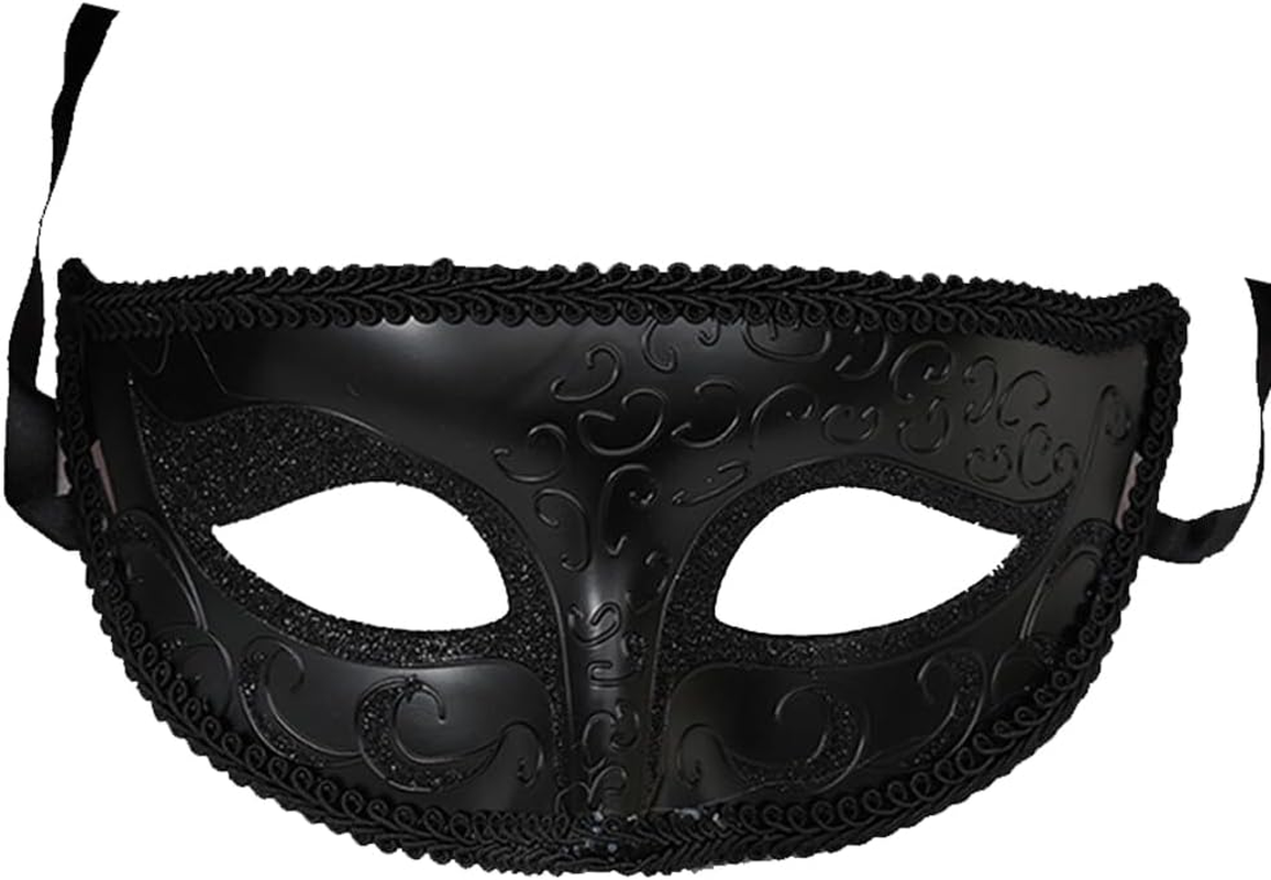 2 Pcs Masquerade Ball Masks, Couple Lace Masks,Venetian Party,Mask for Fancy Carnival Ball Halloween Party Costume Dress Halloween image number 1
