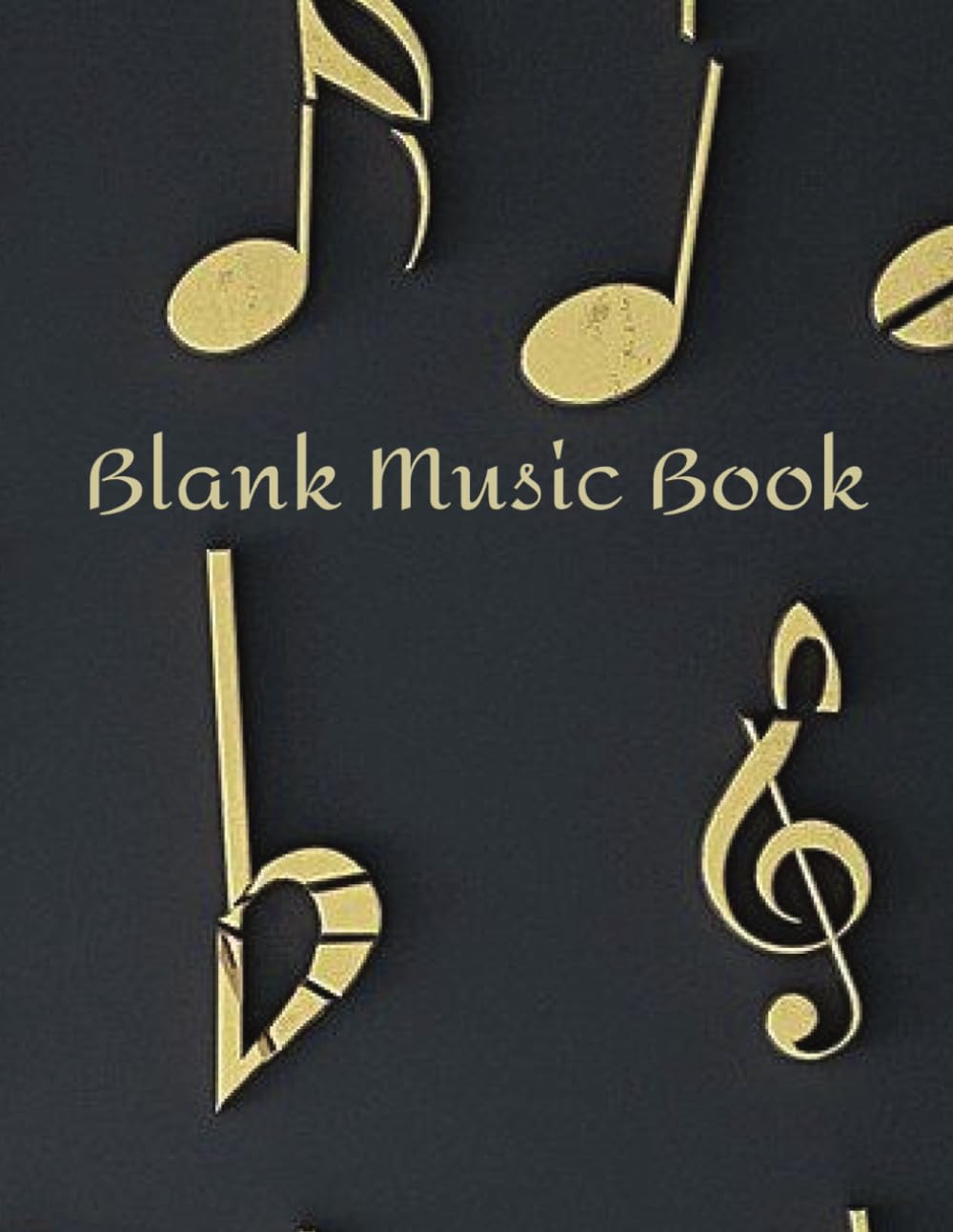 Blank Music Book: 200 Page Music Manuscript | Music Theory Practice Book | 5-Line Staff Music Paper