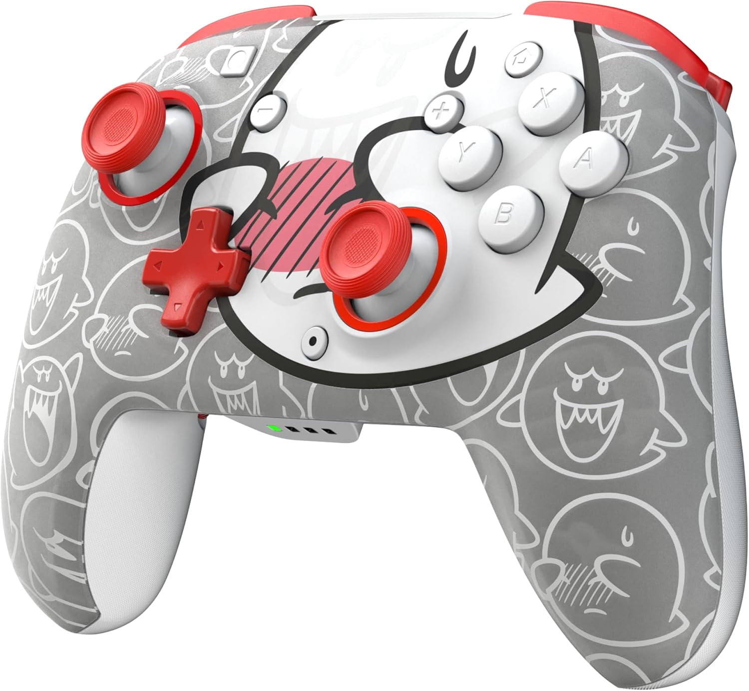 PDP REMATCH GLOW Wireless Controller: Boo Hoo (With Motion) for Nintendo Switch