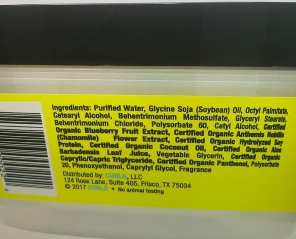 Curls Blueberry Bliss Reparative Hair Mask - Deep Conditioning - Repair, Protect, Restore, and Grow Your Hair - Detangle and Moisturize - for All Curl Types, 8 Fl Oz image number 2