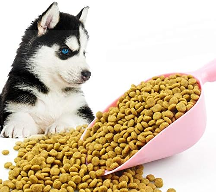 Tophomer 1Pcs Pet Food Scoop Plastic Pet Grains Shovel Dog Cat Feeding Spoon Dog Food Shovel Spatula Plastic Shovel Pet Feeder Cat Litter Scoop image number 5