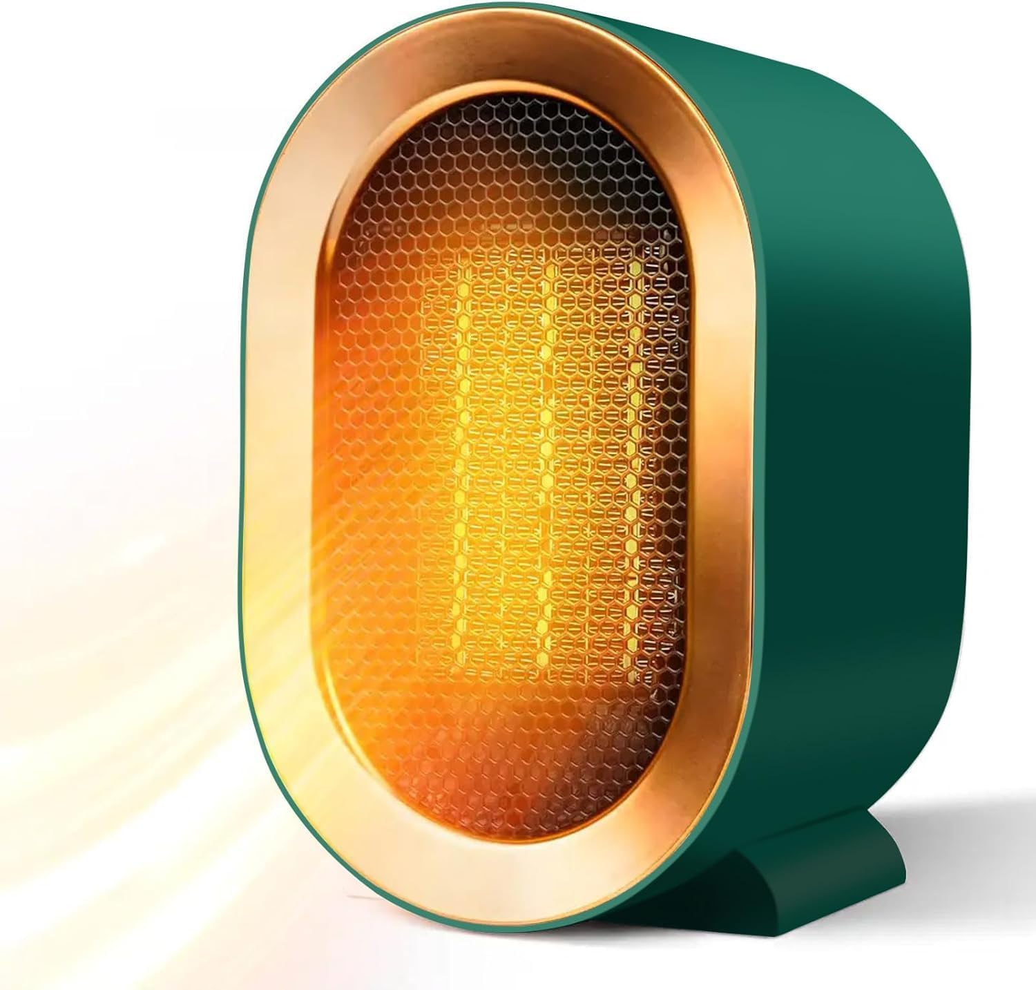 Space Heater for Indoor Use, 1200W Angkng Portable Heaters with Overheat & Tip-Over Protection, Small Electric Heater under Desk, 1S Quick Heating Space Heater for Indoors Bedroom, Office Desk, Home image number 2