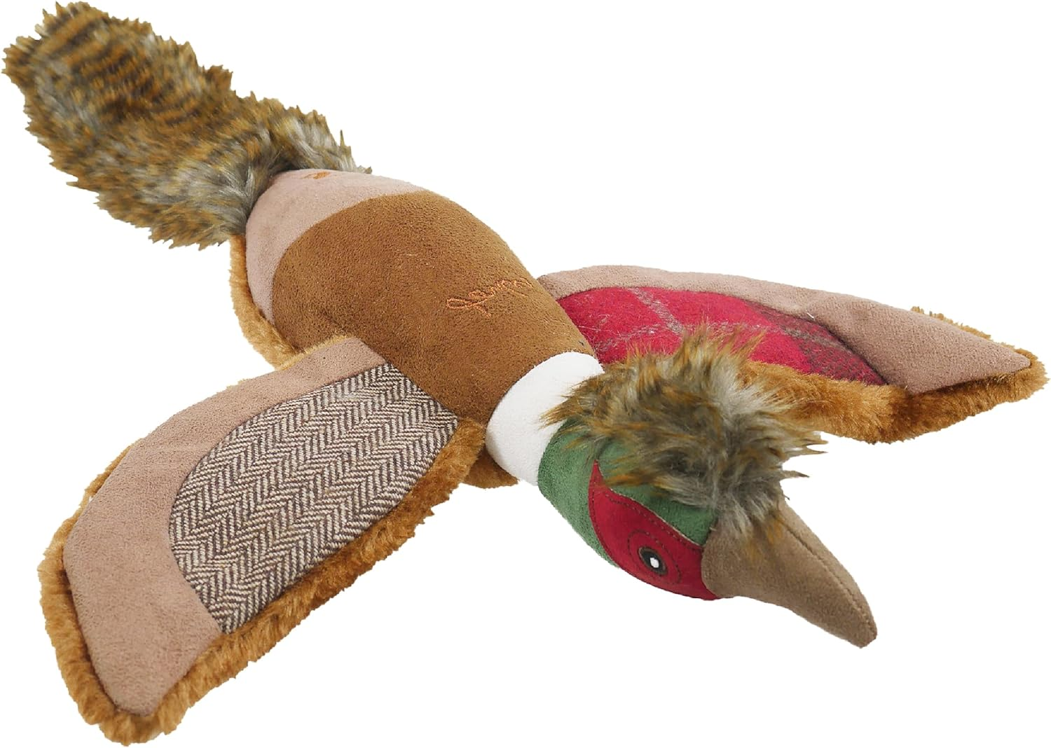 Rosewood Joules Pheasant Dog Toy, One Size, Red, 0.1 Kg image number 6