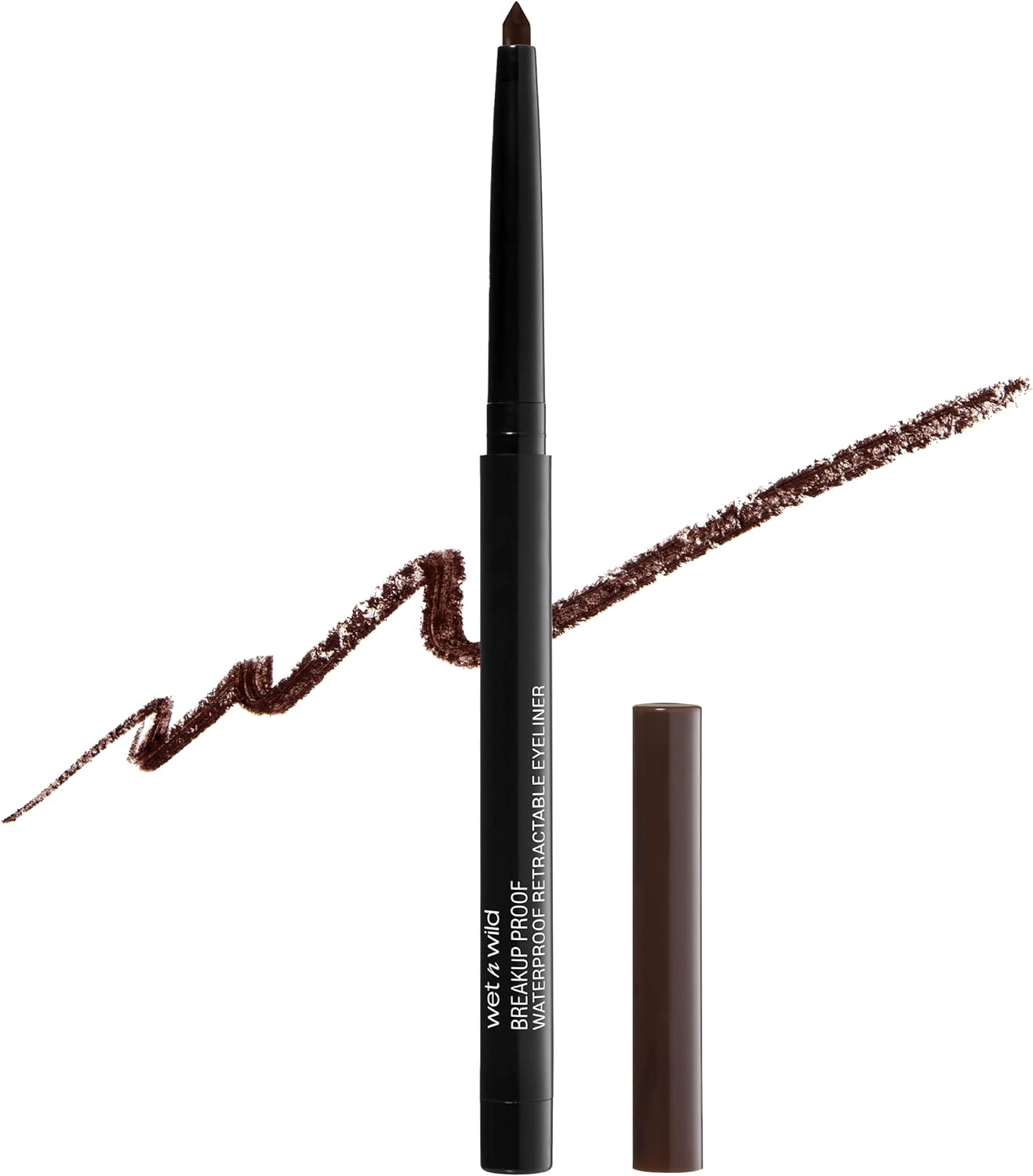Wet N Wild Mega Last Breakup-Proof Retractable Eyeliner, Blackest Black