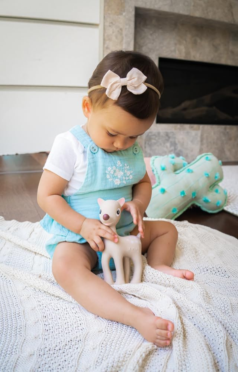 Tikiri Fully Enclosed Ralphie the Deer All Rubber Rattle Teething & Bath Toy