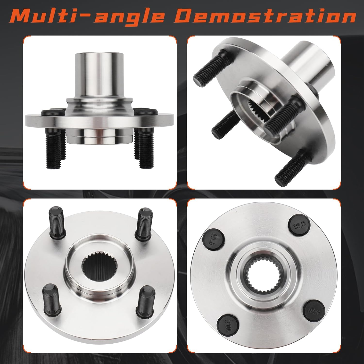 DRIVESTAR Front or Rear Wheel Hub 930-550 for Ford Escort 1991-2002, Mazda 323 1990-94, MX-3 92-95, Miata 90-05, Protege 1990-2003, Mercury Tracer 1991-99 image number 2