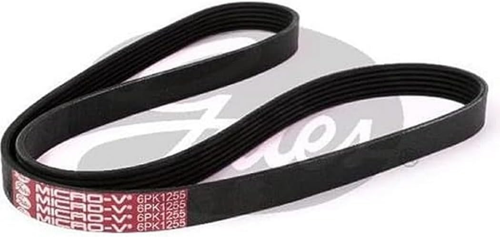 Gates 6PK1255 Micro-V Ribbed Drive Belt, 1255 Mm Length