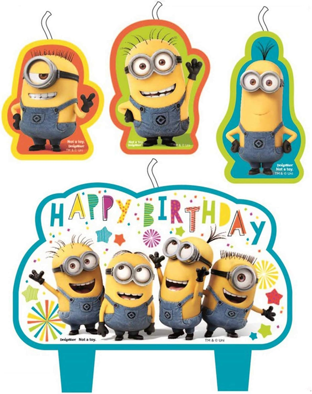 Despicable Me Birthday Candle Set