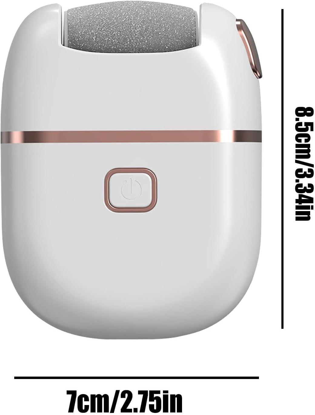 Electric Foot Scrubber File,Portable Electronic Foot File Pedicure - Callus Remover Tools for Dead Skin Removal - Portable Electronic Pedicure Tools for Home Pedicure and Podiatry image number 1