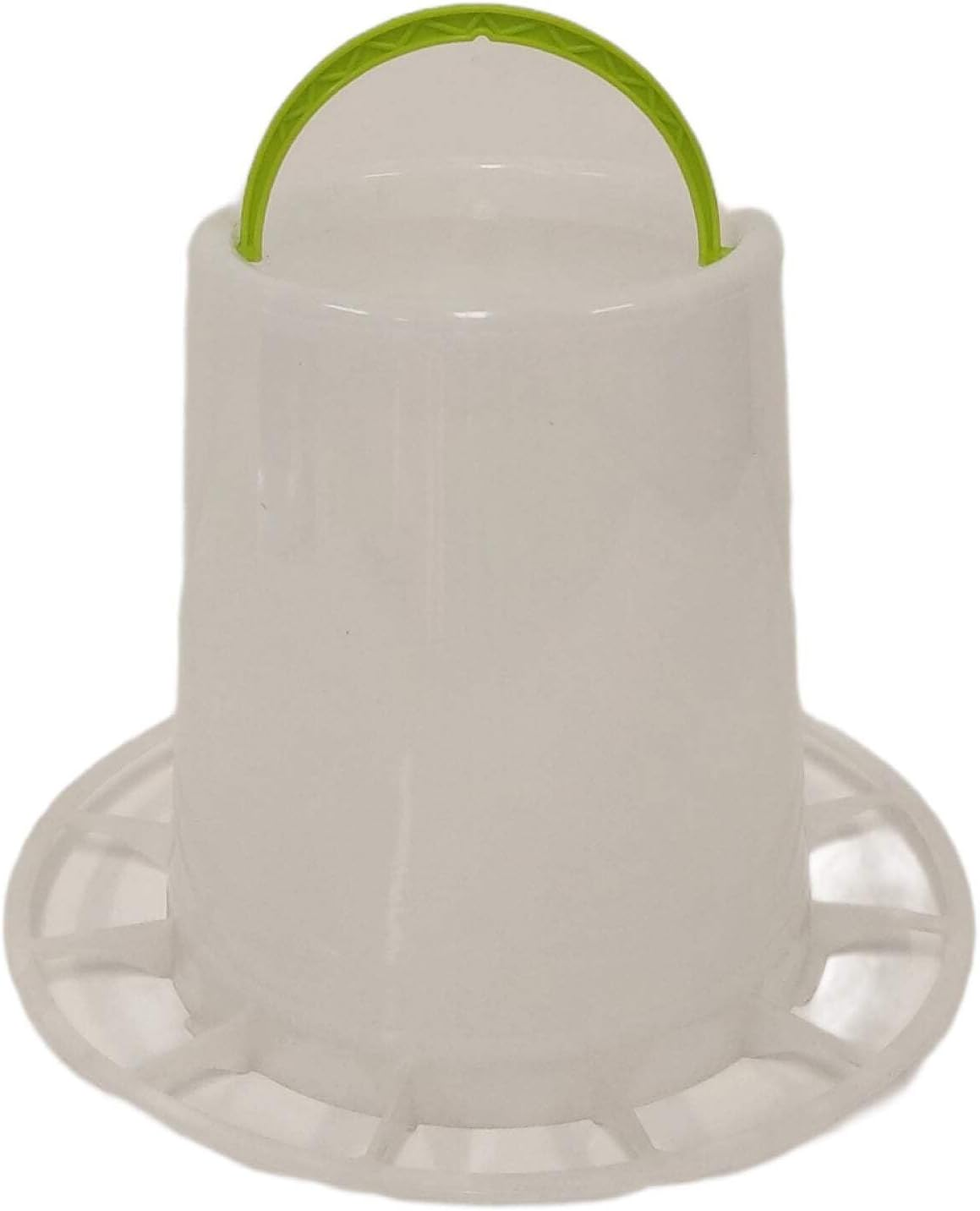 3Kg Automatic Chicken Feeder - Plastic Poultry Chook Hen Feeding Seed Bucket image number 1