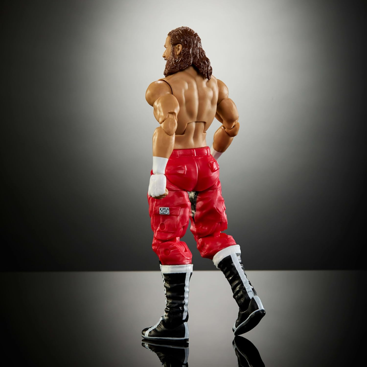 Mattel WWE Elite Collection Action Figure & Accessories, Premium Live Event Sami Zayn with Interchangeable Hands & Build-A-Figure Pieces image number 2
