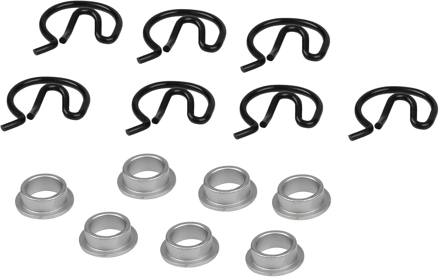Manual Transmission Steel Shifter Bushing W/Spring Clips 3327302 Pit Pack image number 3