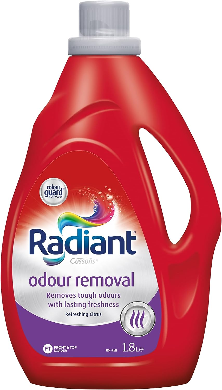 Radiant Odour Removal Laundry Liquid Detergent 1.8 Litre image number 2