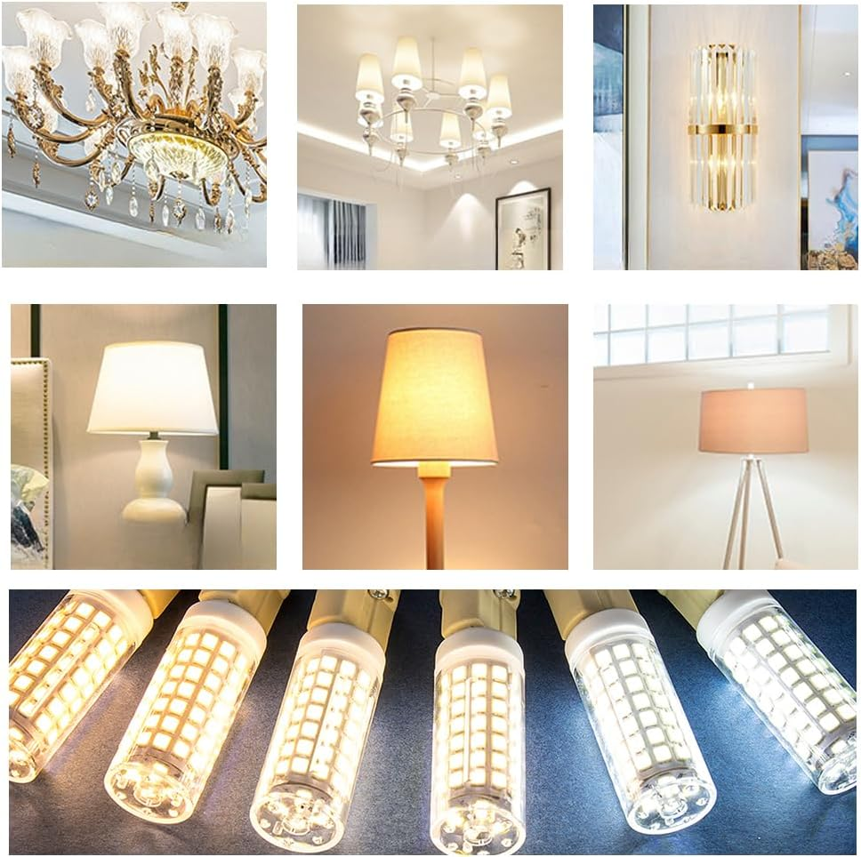 G9 White Dimmable 12V 24V AC/DC 5W 63LED 4014SMD LED Bulb for Closet Lighting, Bedside Lamps, RV, Camper, Marine, Energy Efficient and Durable - 4 Pack - 2, Warm White image number 4