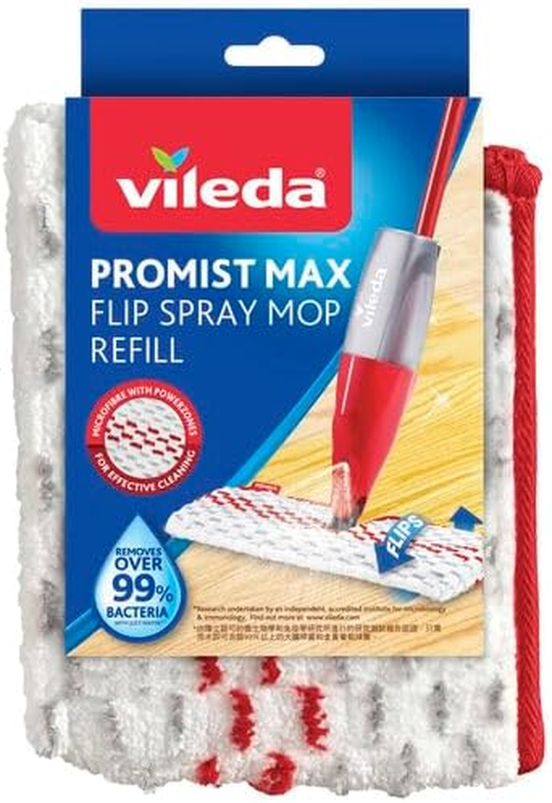 Vileda Promist Max Spray Flip Mop Refill (Pack of 2)