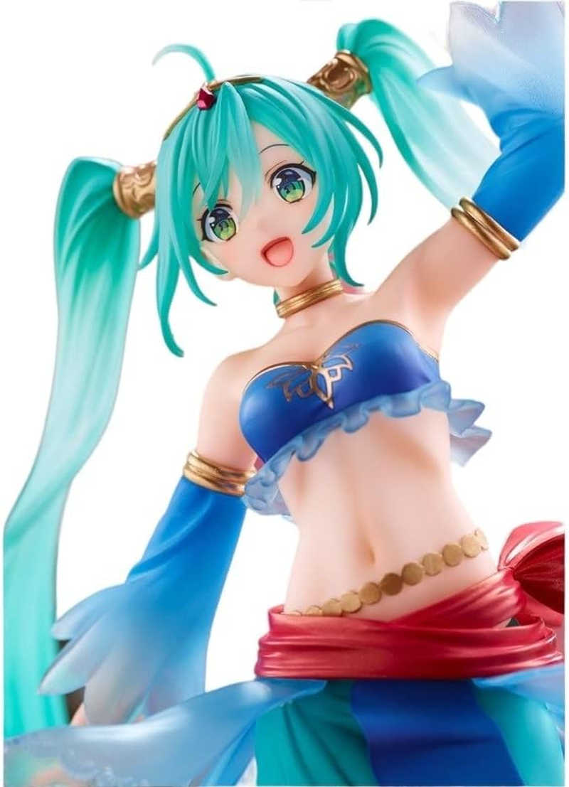Taito Hatsune Miku Figure Princess AMP Figure ~Arabian Ver.~, Multiple Colors (T83794) image number 5