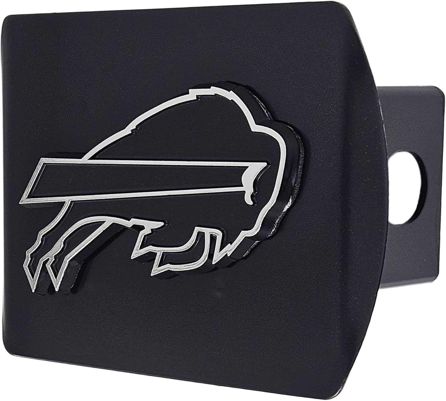 FANMATS 21486 Arizona Cardinals Black Metal Hitch Cover with Metal Chrome 3D Emblem